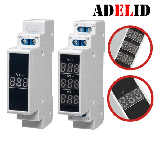 Modular voltmeter 3 phasen - modular, 3-phasen