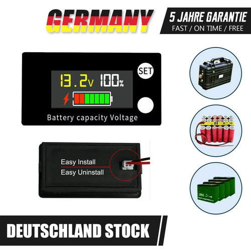 100v lcd batterie - 8-100v,