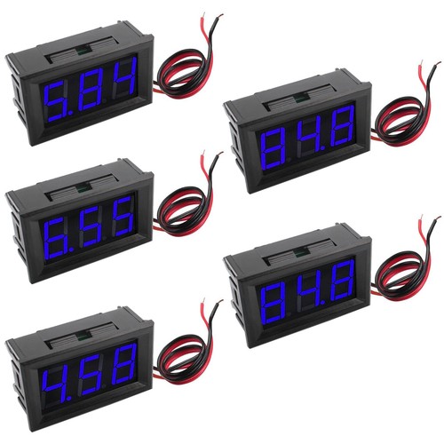 Digitalvoltmeter 5er set - 5er, dc