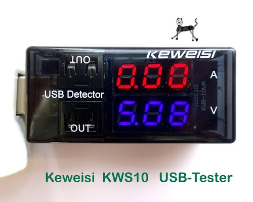 Keweisi kws usb tester - usb-tester,