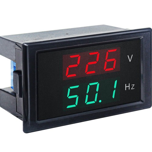Led voltmeter 230v 1 - 230v, in