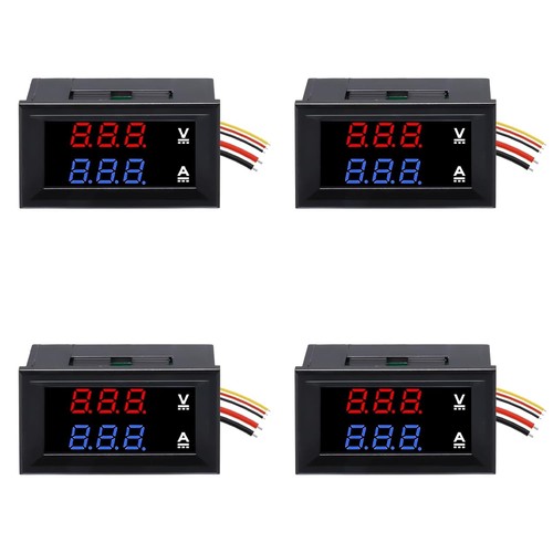 4er set led voltmeter - 4er-set,