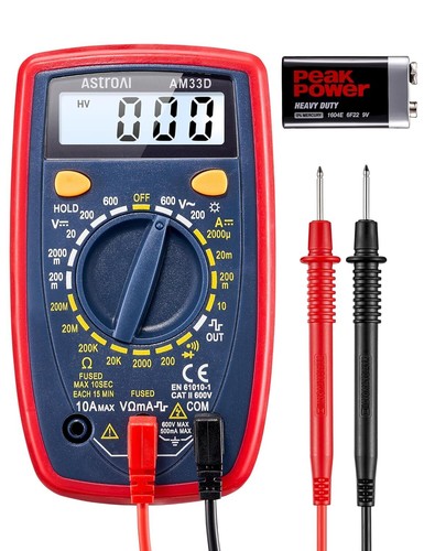 Astroai digital multimeter - digital,