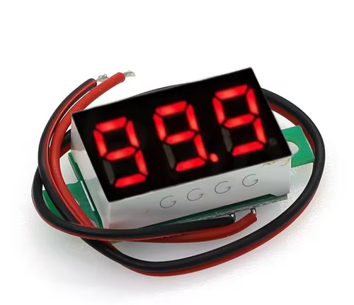 Voltmeter led anzeige digital - led,