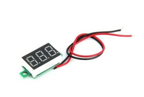 Led mini digital voltmeter - mini,