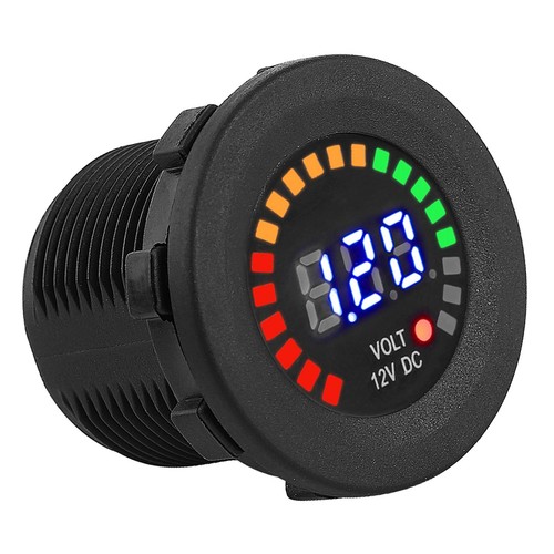 12v led voltmeter - 12v,