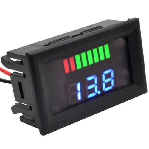 Led digital voltmeter - led,