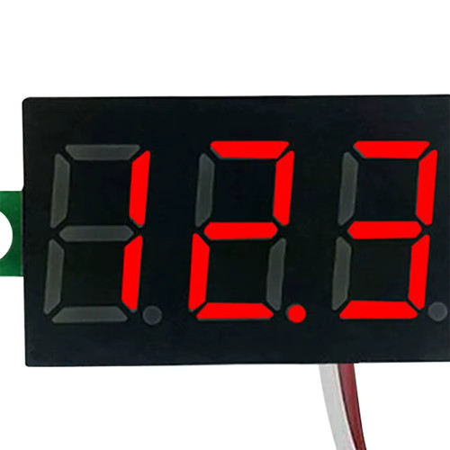 Kleines led voltmeter rot - voltmeter,