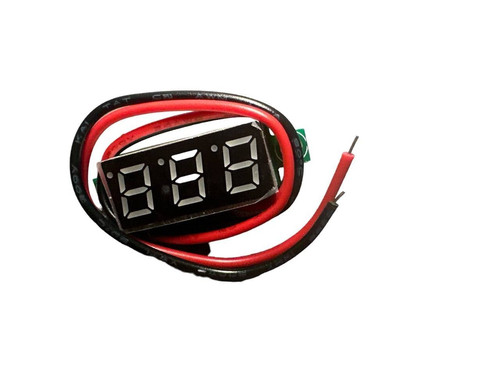 Led voltmeter grün mini - led,