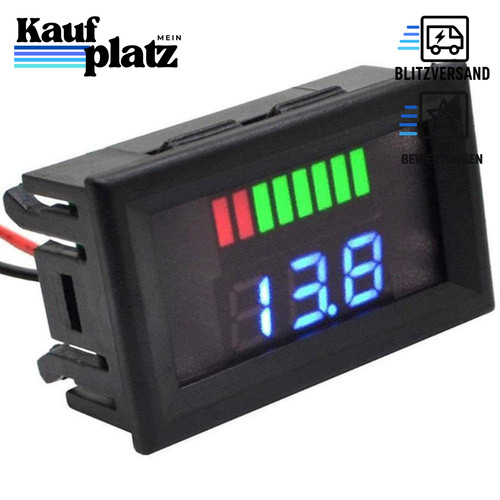 Led digital voltmeter - digital,