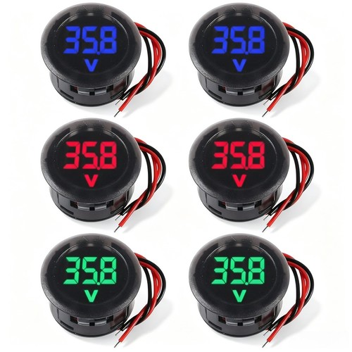 Digital voltmeter led - digital,