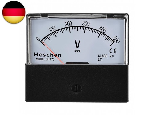 Voltmeter rechteckig analoge - voltmeter,,