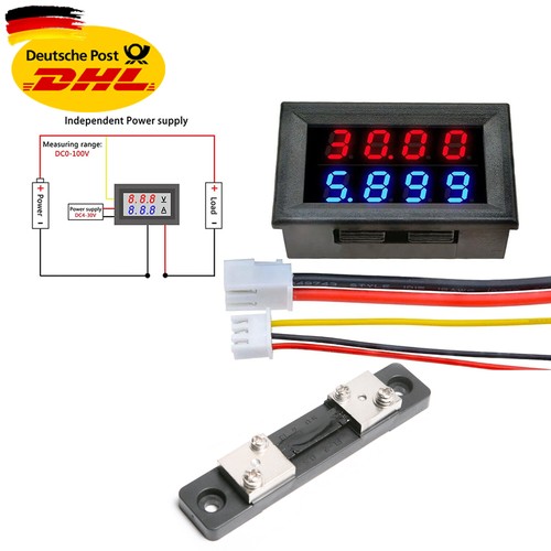 Led voltmeter amperemeter - voltmeter,