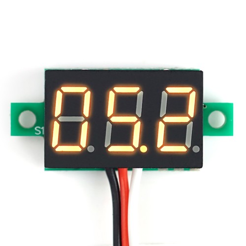 Mini digital voltmeter - 0,28", digital-voltmeter