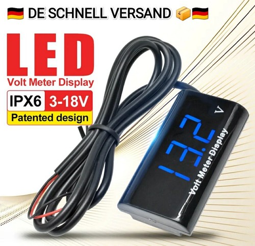 12v led panel meter - meter, voltmeter