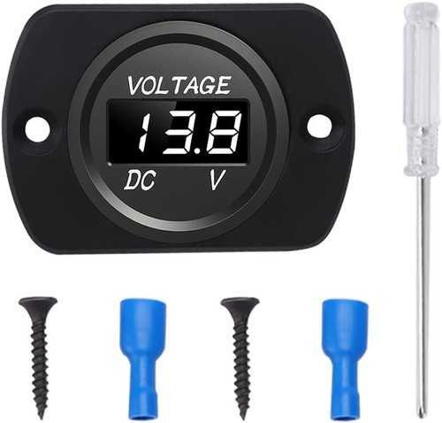 Digitales led voltmeter abs - digitales,