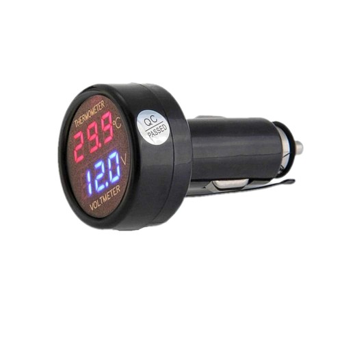 Voltmeter thermometer 1 - voltmeter, in