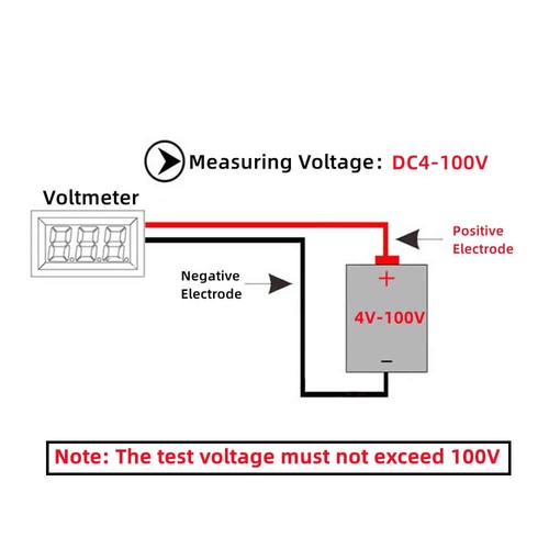 Digitales led voltmeter - digitales, led-voltmeter