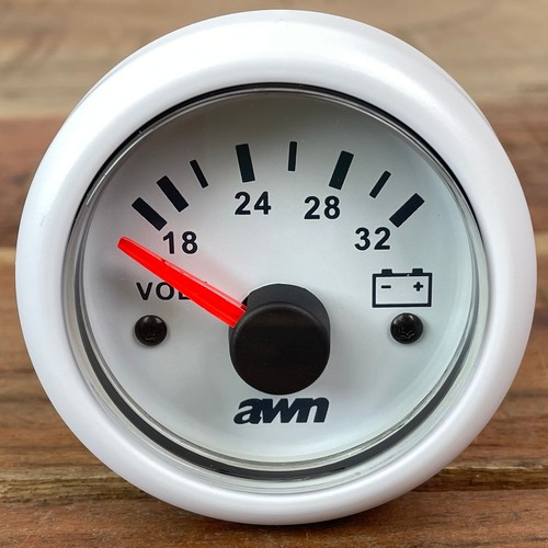 Awn voltmeter weiß 414591 - awn,